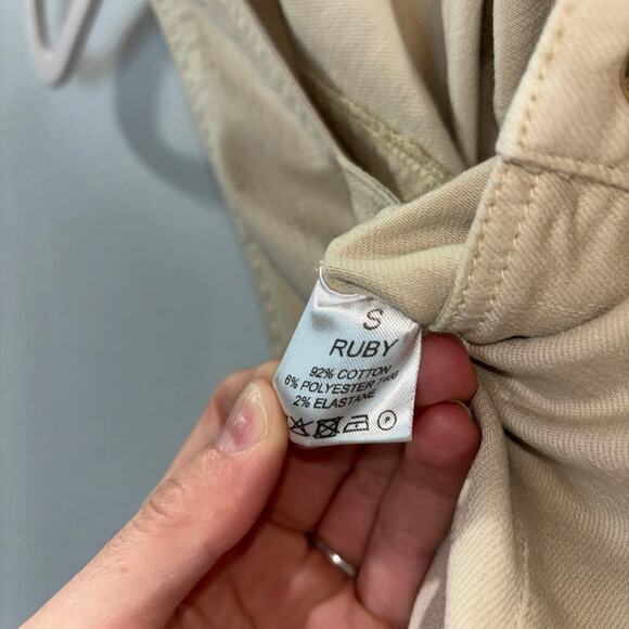 Melissa Odabash Ruby Tan Midi Dress Small | Melissa Odabash Ruby Sheath Dress - Picture 11 of 14